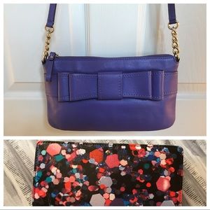 Authentic Used Kate Space Crossbody & Wallet